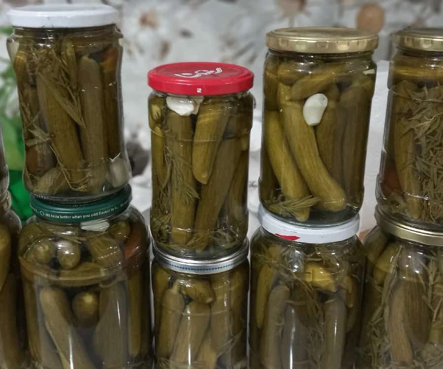 تصویر 1 از قیمت خرید بهترین خیارشور شیشه ای با فروش عمده